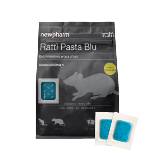 Rattì Pasta Blu – طُعم فئران فعال للاستخدام الداخلي والخارجي