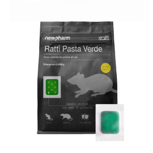 Rattì Pasta Verde – طُعم أخضر جاهز لصيد القوارض بنكهة الزبدة وبذور دوار الشمس