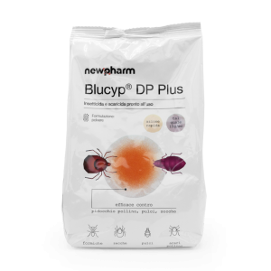 Blucyp DP PLUS – مبيد أكاريسي وحشري مسحوقي جاهز للاستخدام سريع المفعول