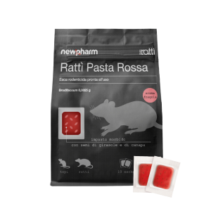Rattì Pasta Rossa – طُعم روديستيسايد بنكهة الفراولة لمكافحة القوارض