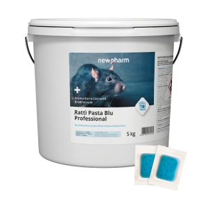 Rattì Pasta Blu Professional – طُعم معجون فعال للقوارض حتى بعد جرعة واحدة